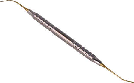 Filling instrument Paulo PIF-2 TiN hollow curved handle