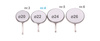 Mouth mirrors plain size 4 (22mm) - 12 pcs box 