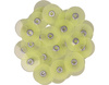Polishing discs for S-Flex mandrel (40 pcs box) 14 mm yellow fine (1.733) - TOR VM