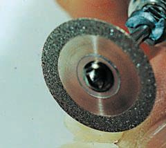 Double-sided diamond separator disc DFS Germany 19 mm (small)