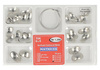 Sectional contoured metal matrices + clamp - 50 pcs set 0,035mm soft - TOR VM