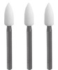 White polishing stones (equivalent to Arkansas) FG 57 (3 pcs.)