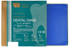 Royal Shield Dental Dam, blue, unscented, heavy, 36 pcs, 6x6