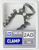 Clamp for dental dam - 2AD (for isolating last tooth in the arch)