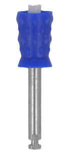 Dual-use cup prophy polisher and brush hard, blue (10 pcs.)