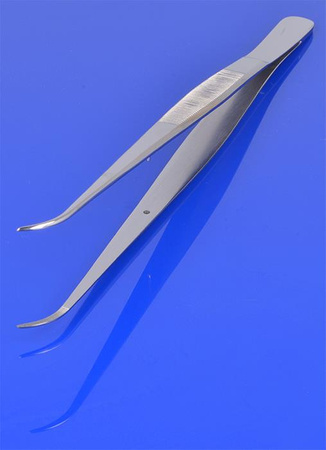 Pinceta 20 cm, zagięta PR-104
