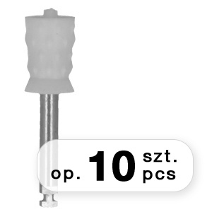 Dual-use cup prophy polisher and brush (10 pcs.)
