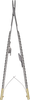 Igłotrzymacz mikro Twist TC, z zamkiem, prosty 17,5 cm (2000-60)