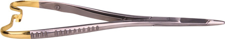 Igłotrzymacz chirurgiczny Mathieu-Olsen TC, prosty 17 cm