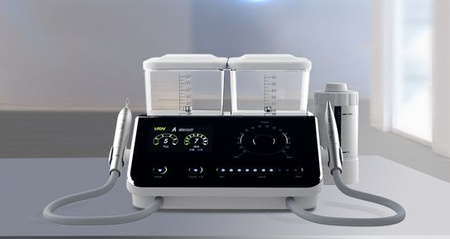 Skaler ultradźwiękowy LED z piaskarką VRN Q6 2.0 (EMS) painless
