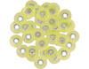 Polishing discs for S-Flex mandrel (40 pcs box) 10 mm yellow fine - TOR VM