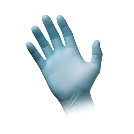 Nitrile examination gloves STYLE PEPPERMINT ROSSIE, powderfree (60 pcs box) XS