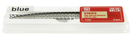 Metal strips for tartar removal (12 pcs box) standard - TOR VM
