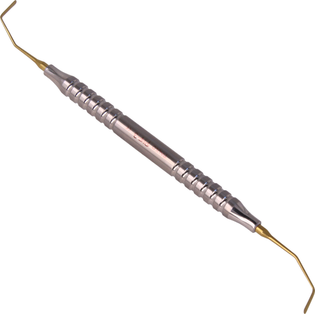 Filling instrument Paulo PIF-3 TiN hollow curved handle